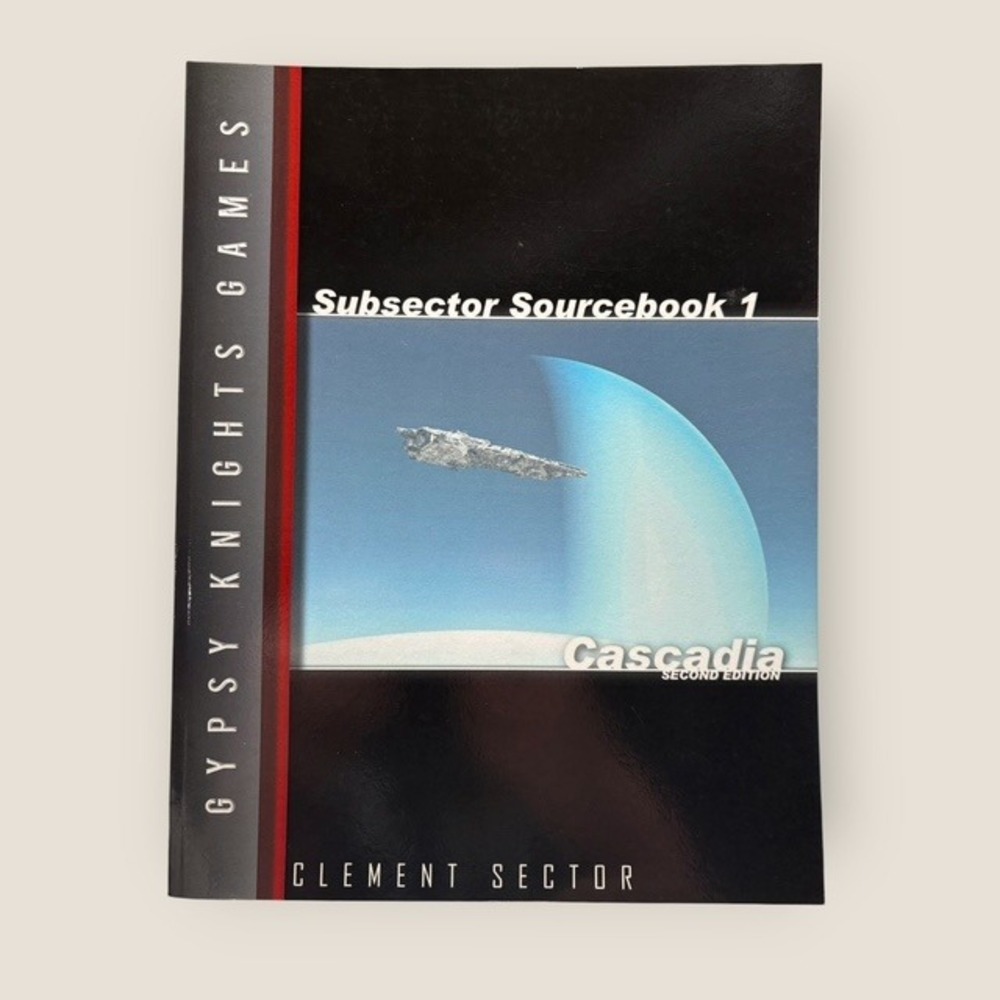 Gypsy Knights Games Clement Sector Cascadia Subsector Sourcebook 1 2nd Edition